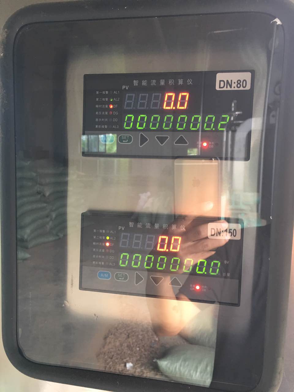 室外流量显示箱